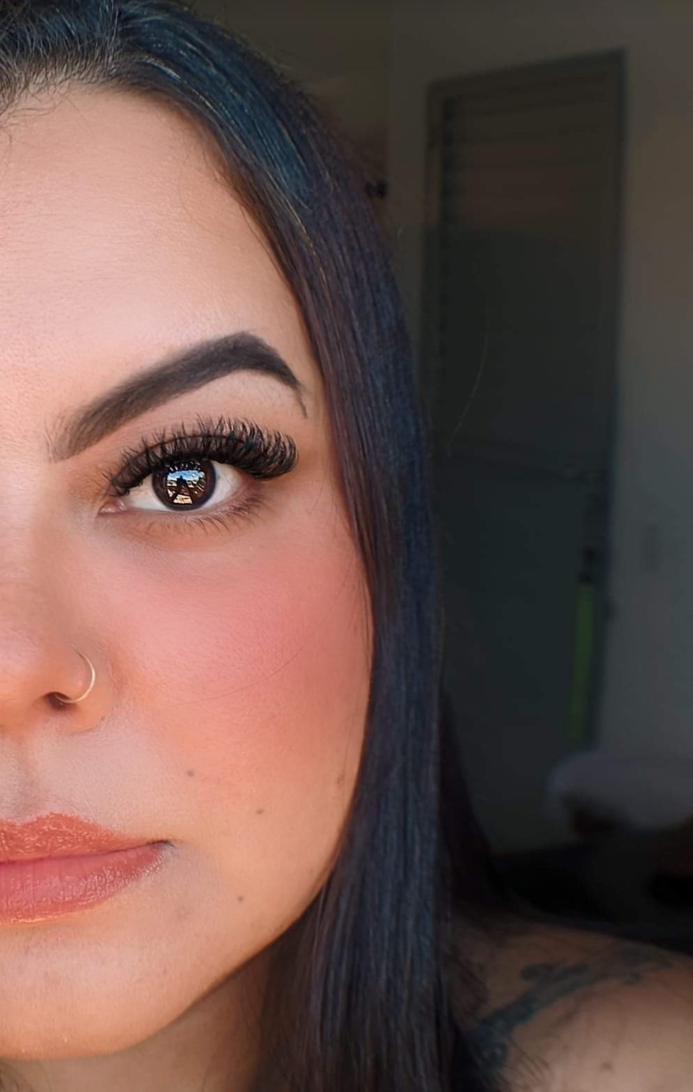 Resultado antes e depois Master Lash